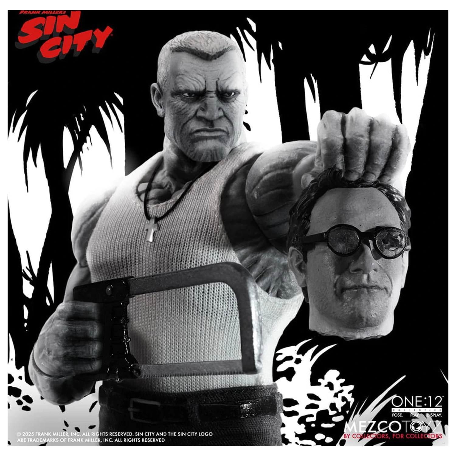 Sin City Action Figure 1/12 Marv 17 cm poza produsului