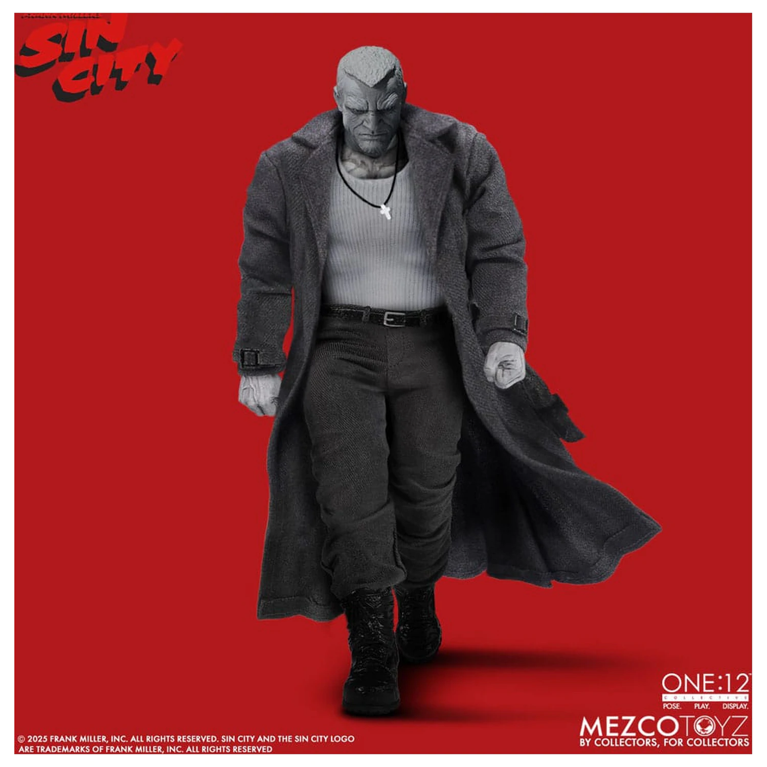 Sin City Action Figure 1/12 Marv 17 cm poza produsului