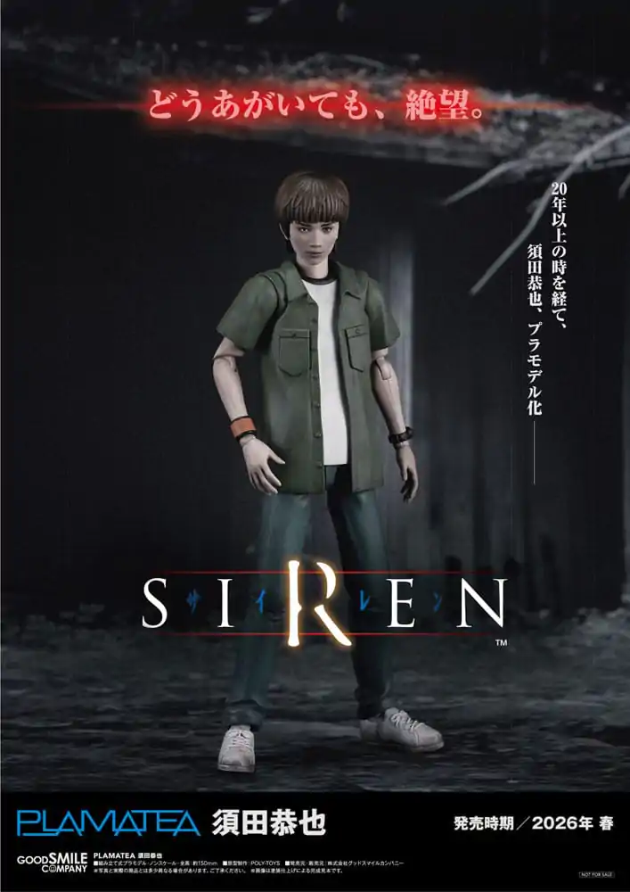 Siren Plamatea Kit model din plastic Kyoya Suda 15 cm poza produsului