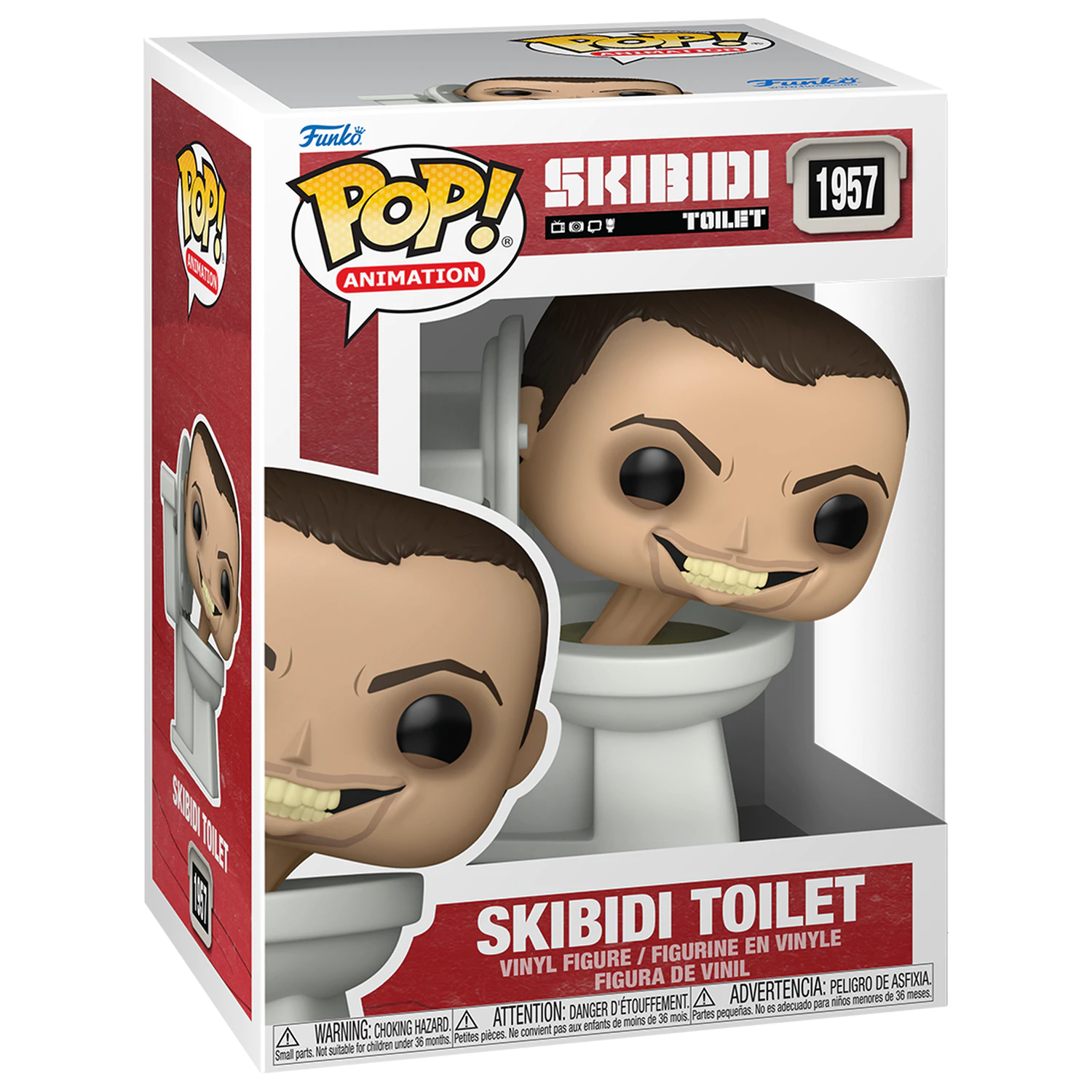Skibidi Toilet Funko POP! Vinyl Figure Skibidi Toilet Figurina Vinyl 9 cm poza produsului