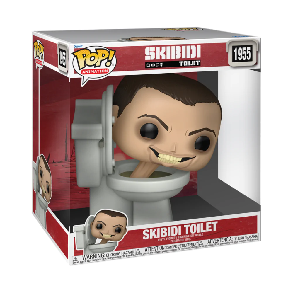 Figurină de vinil Skibidi Toilet Super Size Jumbo Funko POP! Skibidi Toilet 25 cm poza produsului
