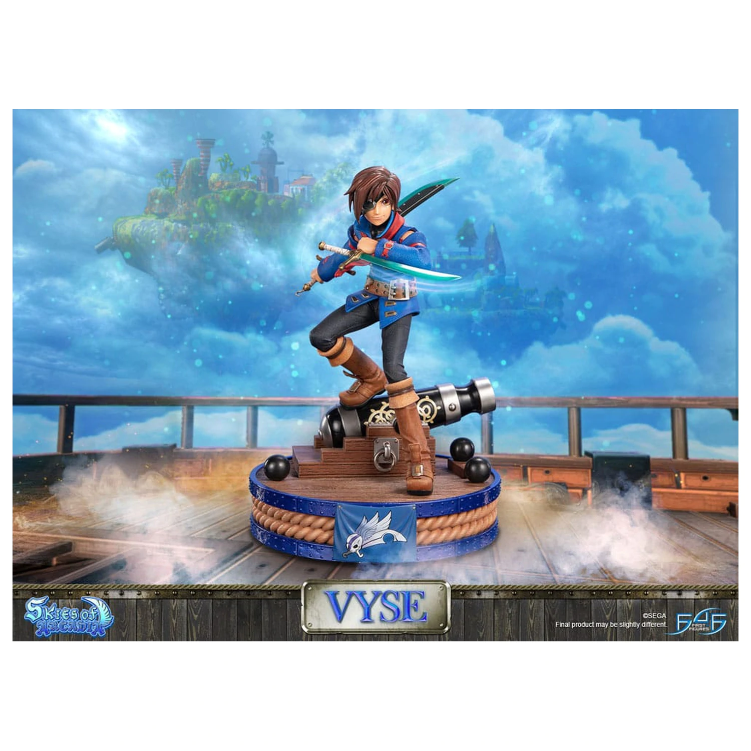 Skies of Arcadia Statuie Vyse Standard Edition 31 cm poza produsului