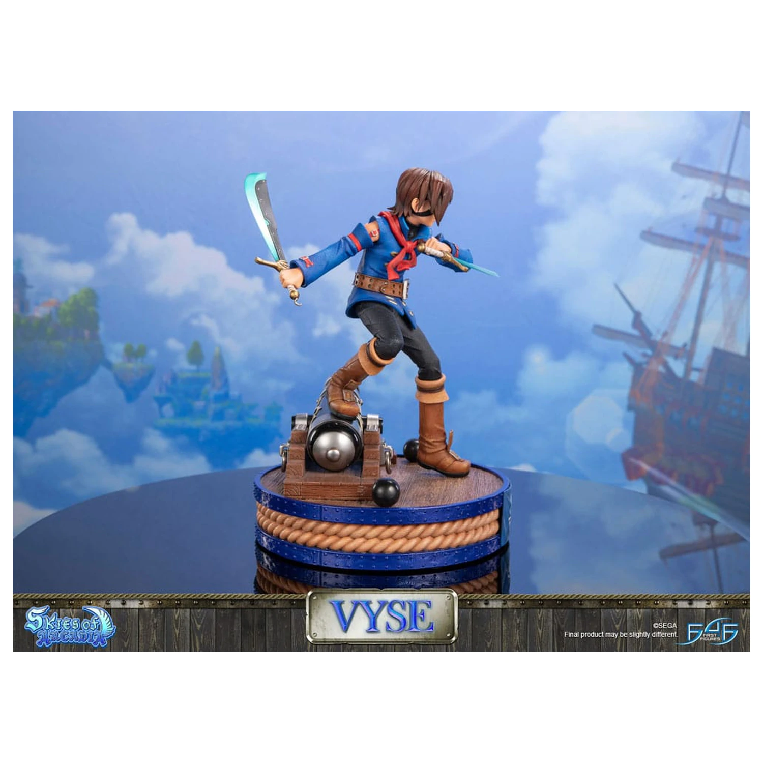 Skies of Arcadia Statuie Vyse Standard Edition 31 cm poza produsului