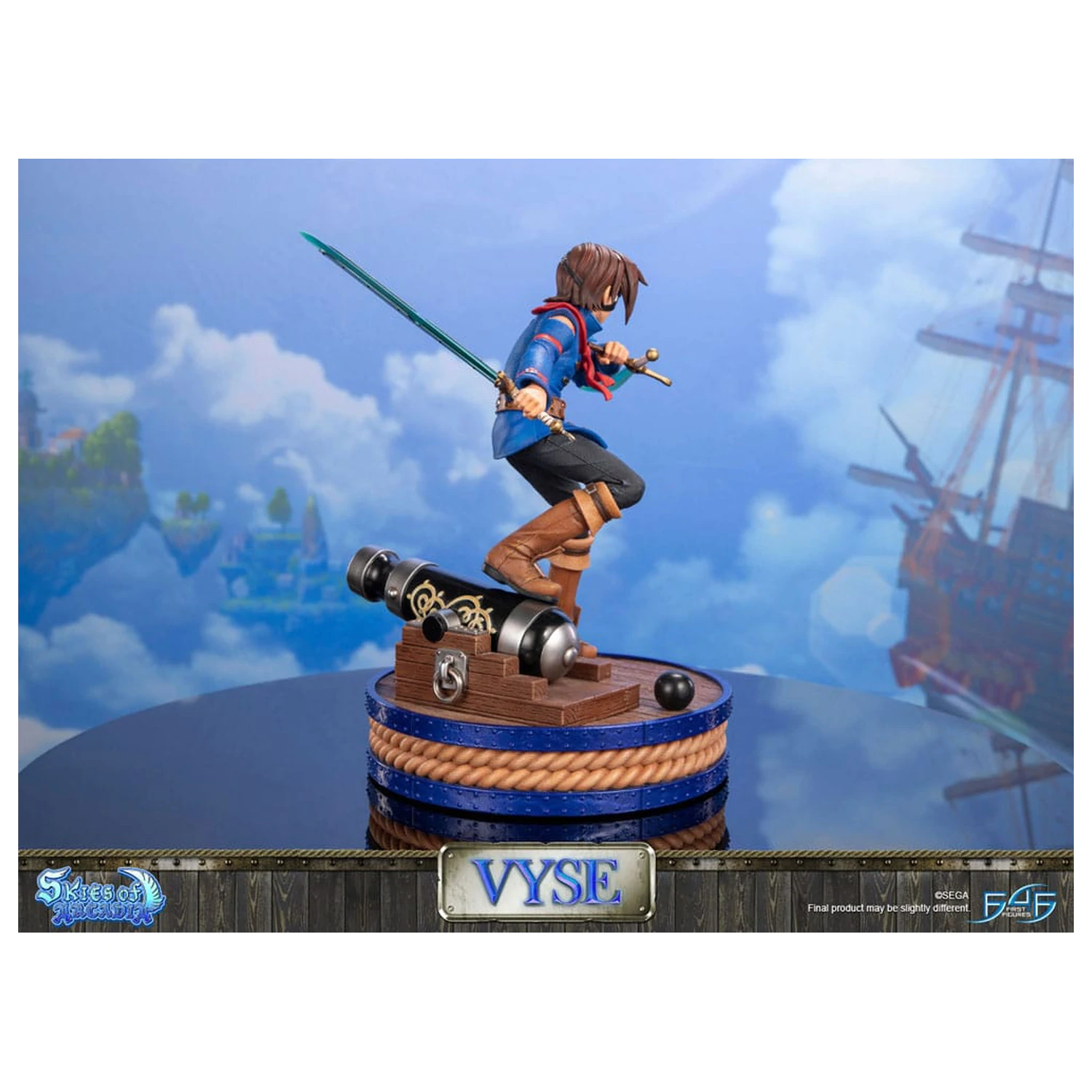Skies of Arcadia Statuie Vyse Standard Edition 31 cm poza produsului