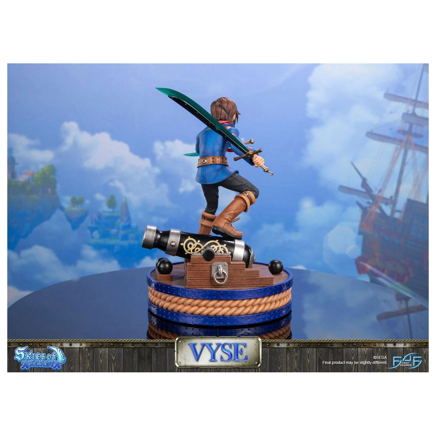 Skies of Arcadia Statuie Vyse Standard Edition 31 cm poza produsului