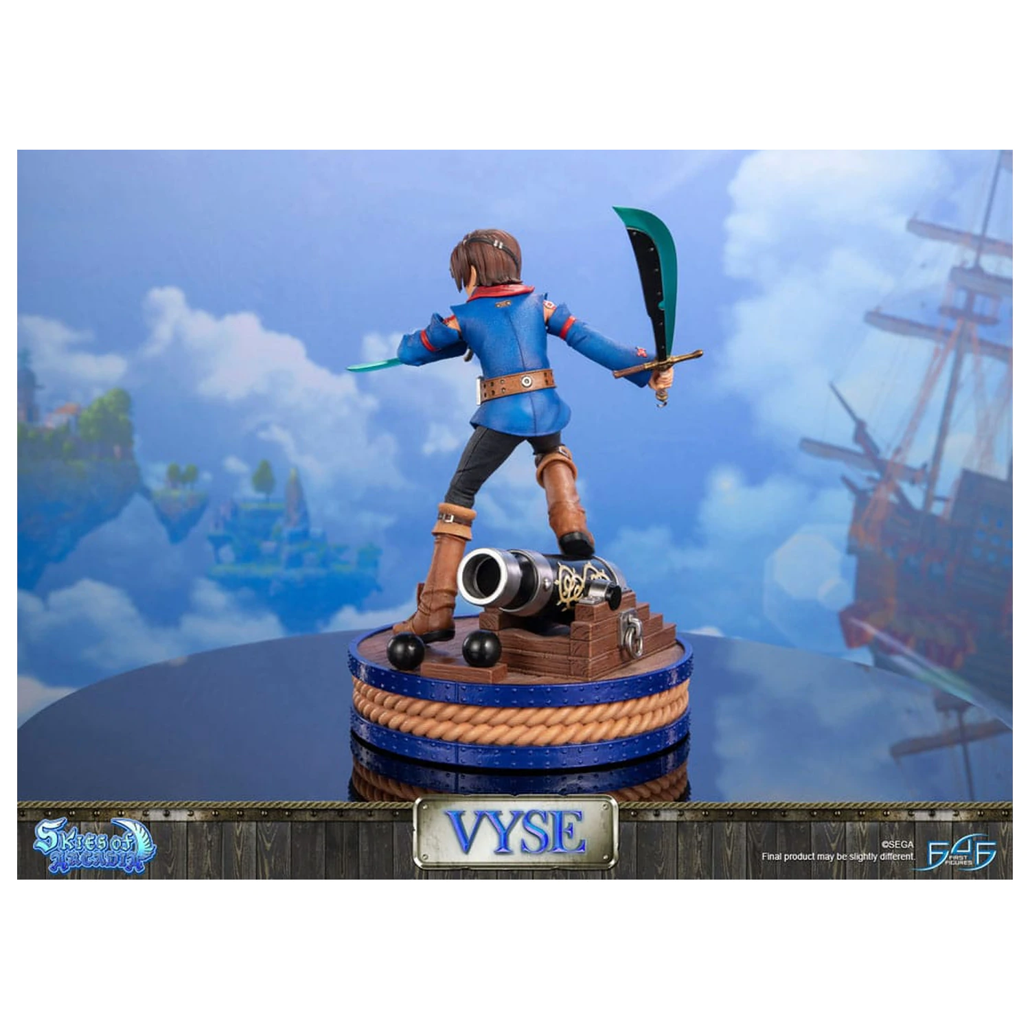 Skies of Arcadia Statuie Vyse Standard Edition 31 cm poza produsului