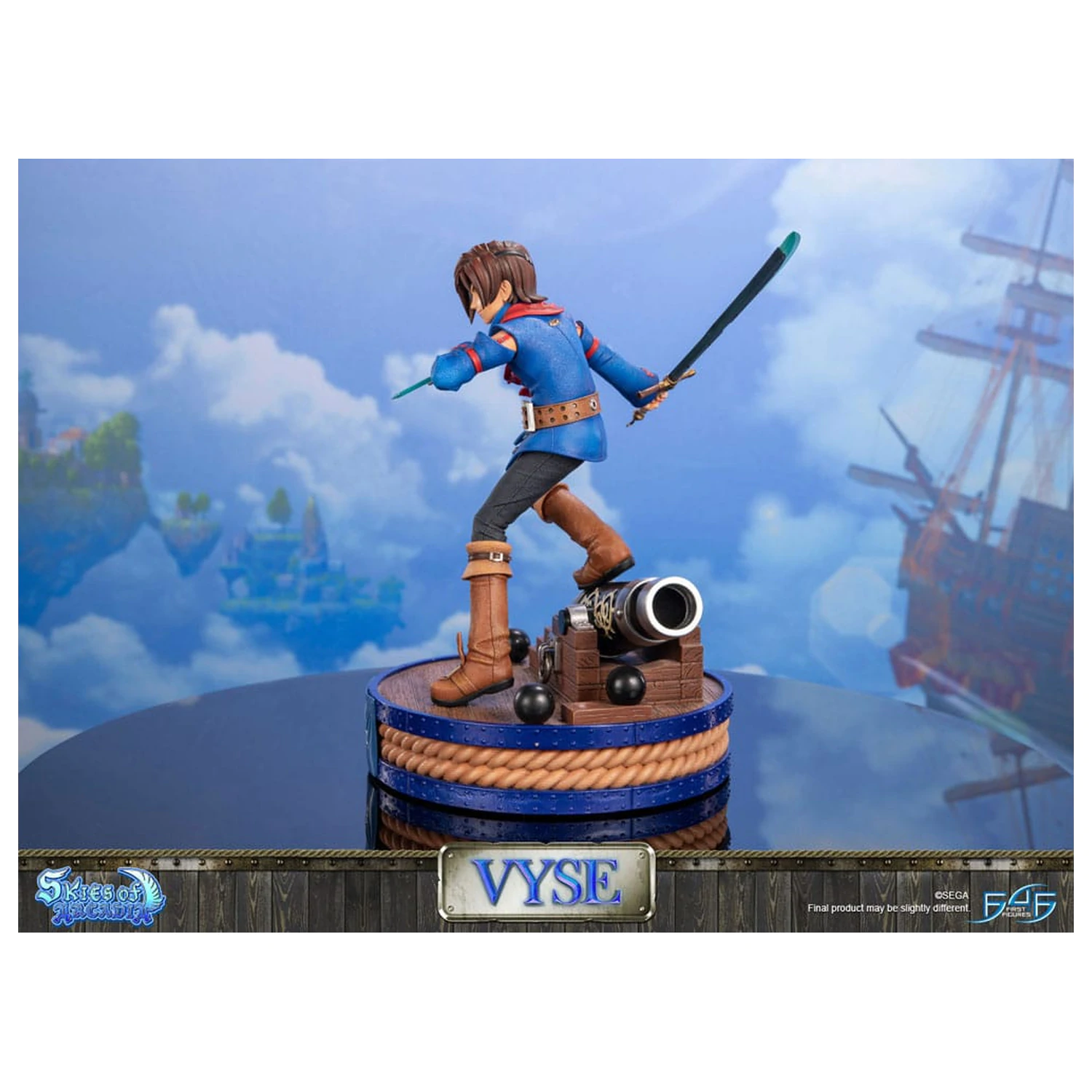Skies of Arcadia Statuie Vyse Standard Edition 31 cm poza produsului