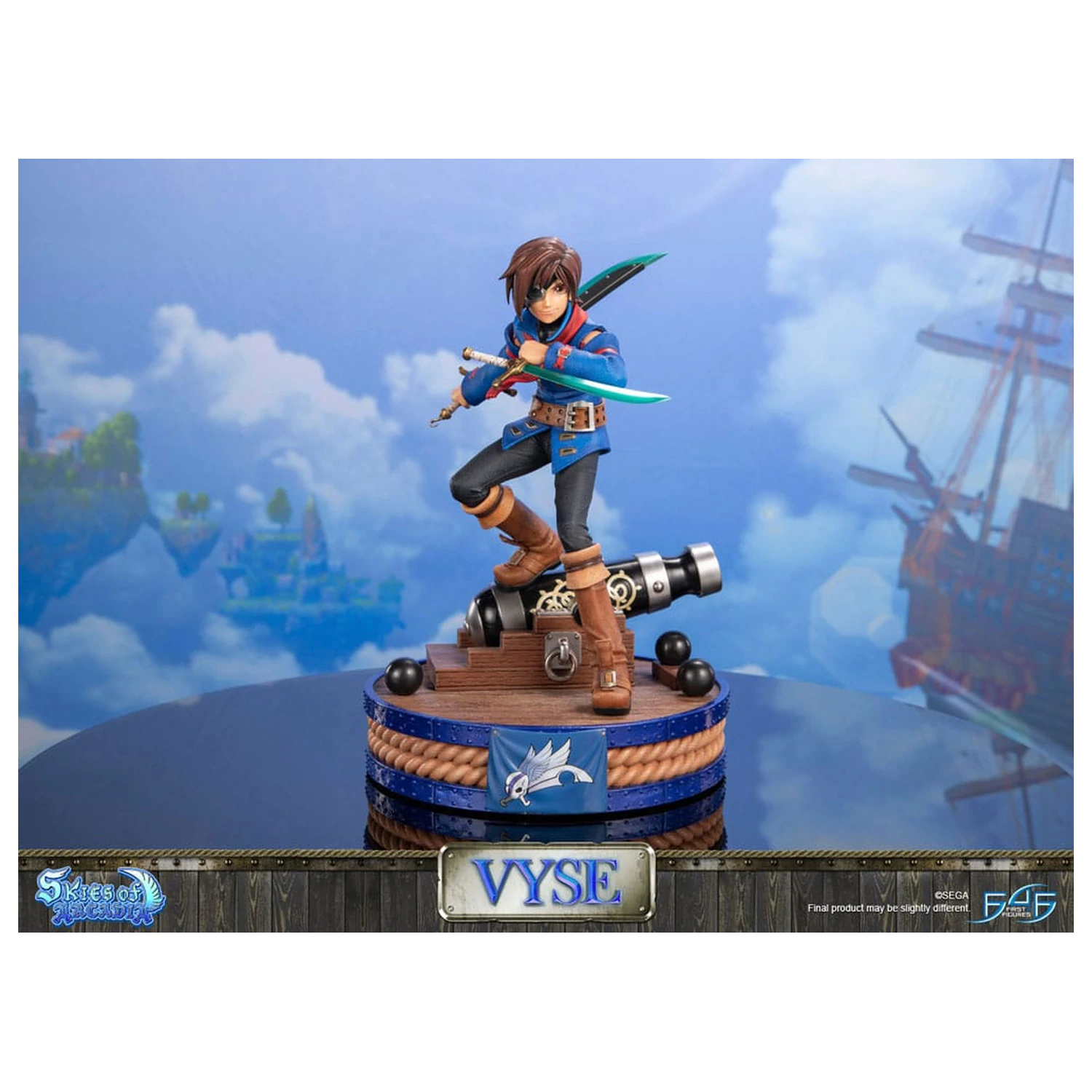 Skies of Arcadia Statuie Vyse Standard Edition 31 cm poza produsului