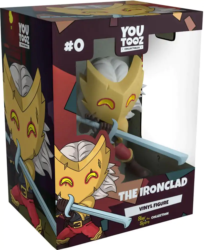 Slay The Spire figurină de vinil The Ironclad 9 cm poza produsului