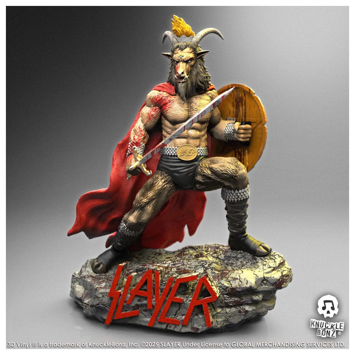Slayer 3D Statueta din Vinil Show No Mercy Minotaur 22 cm poza produsului