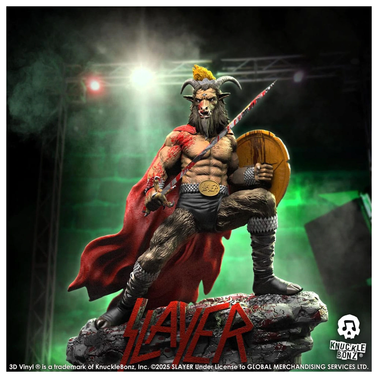 Slayer 3D Statueta din Vinil Show No Mercy Minotaur 22 cm poza produsului
