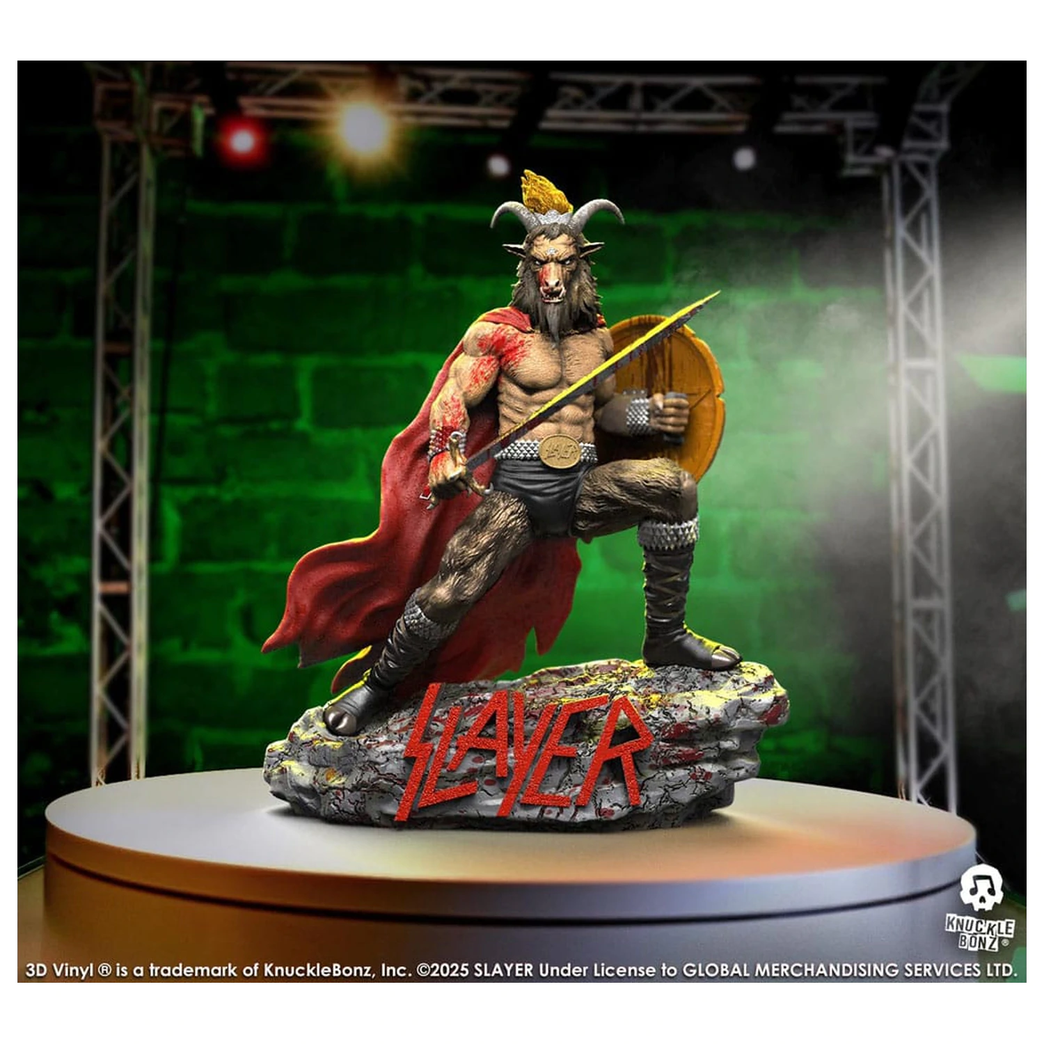 Slayer 3D Statueta din Vinil Show No Mercy Minotaur 22 cm poza produsului