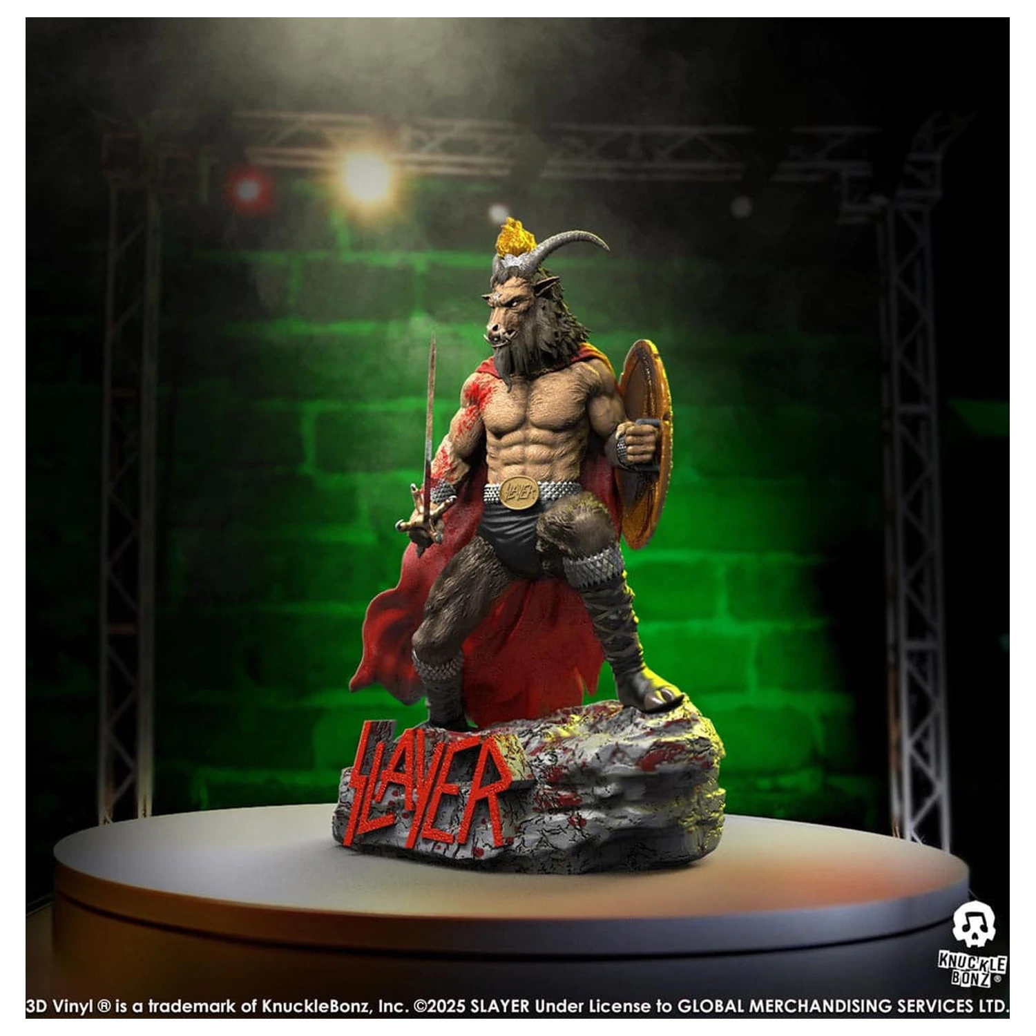 Slayer 3D Statueta din Vinil Show No Mercy Minotaur 22 cm poza produsului