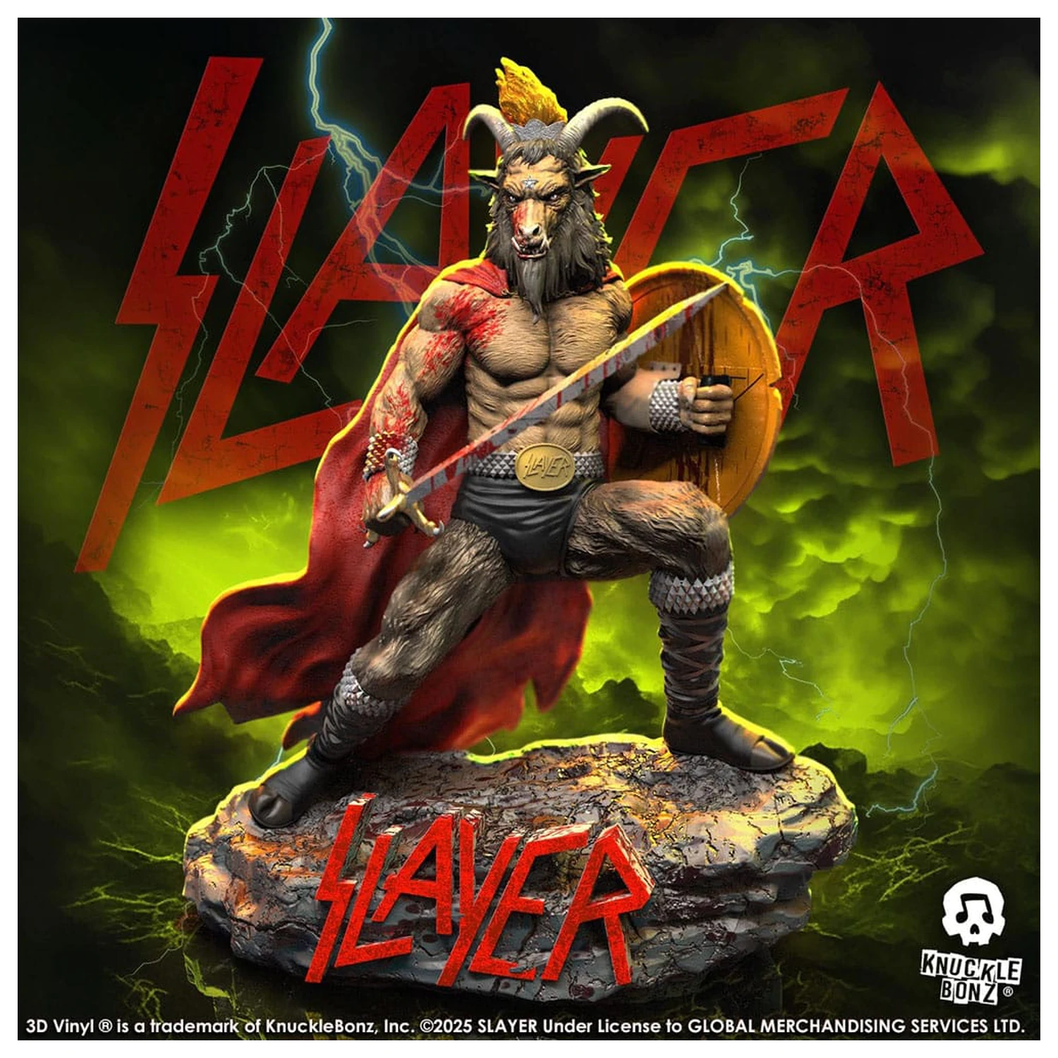 Slayer 3D Statueta din Vinil Show No Mercy Minotaur 22 cm poza produsului