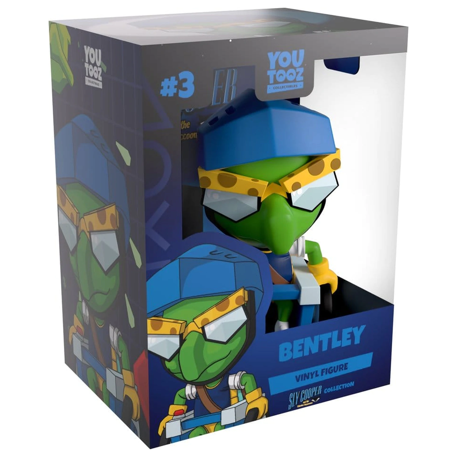 Sly Cooper Figurina din vinil Bentley 10 cm poza produsului