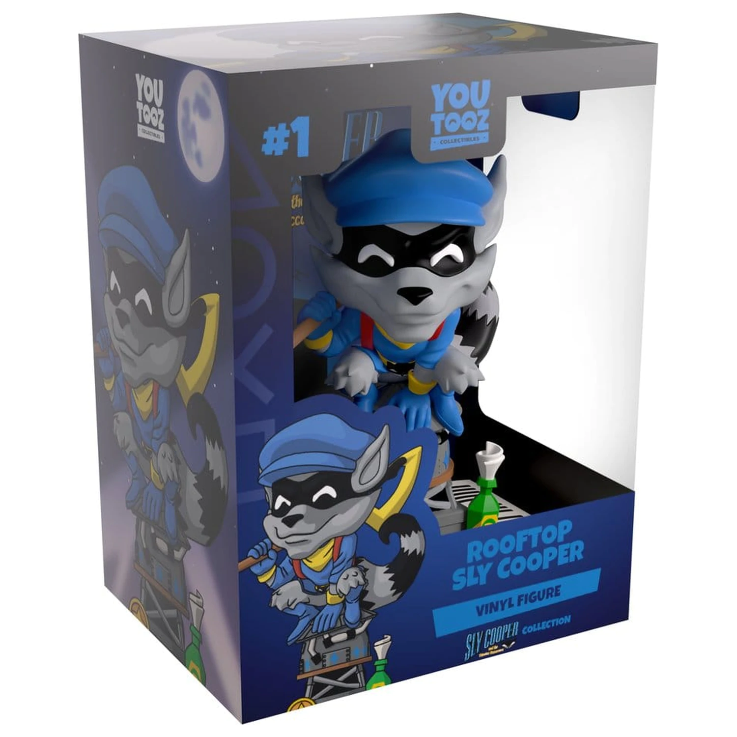 Sly Cooper Figurina de vinil Rooftop Sly Cooper 13 cm poza produsului