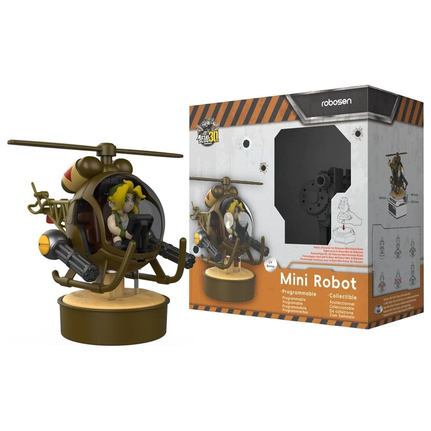 SNK Interactive Robot Metal Slug Series Slug Copter 12 cm poza produsului