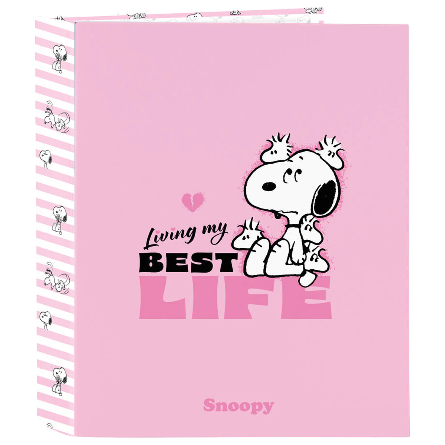 Snoopy carton A4 liant 4 inele poza produsului