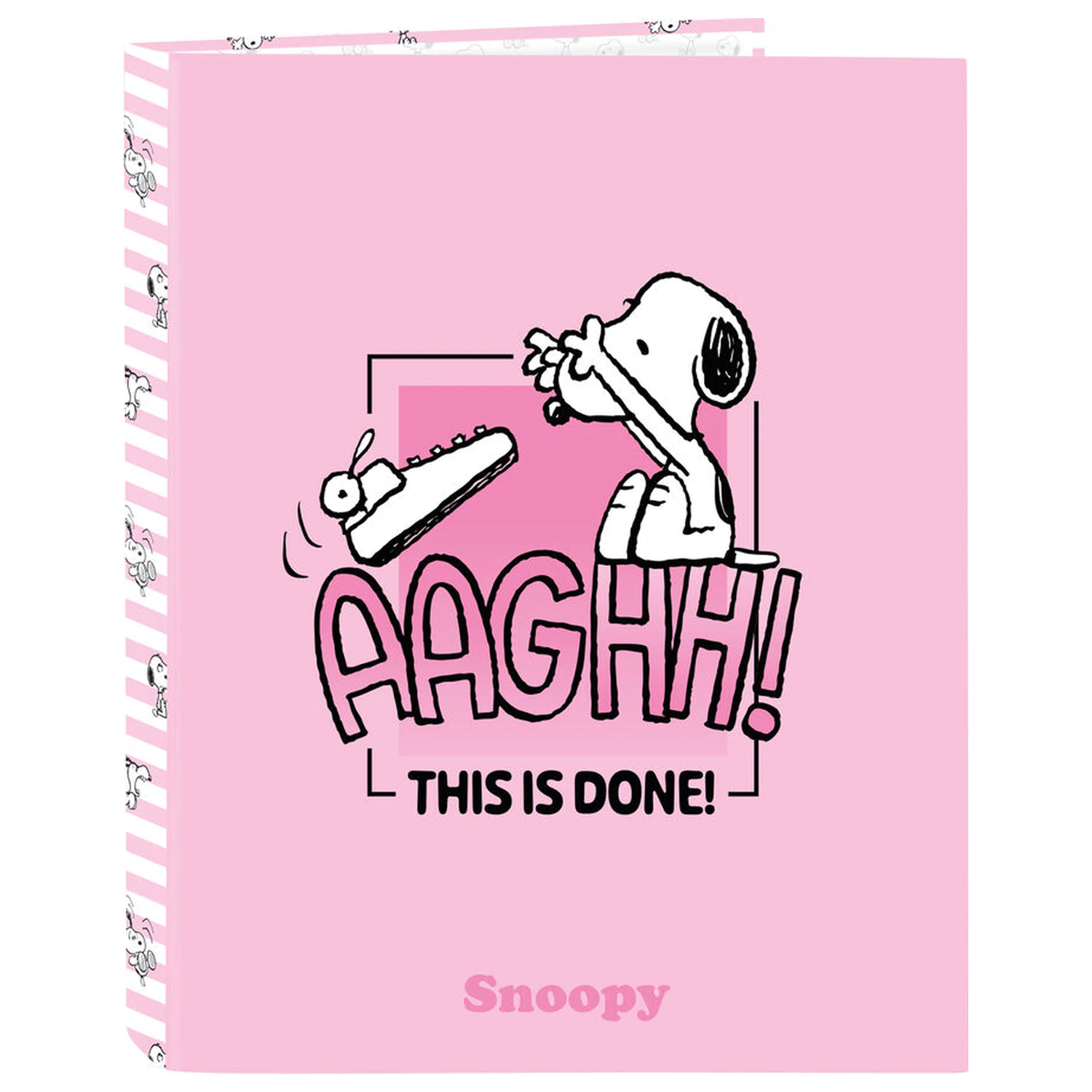 Snoopy A4 carton 4 inele dosar poza produsului