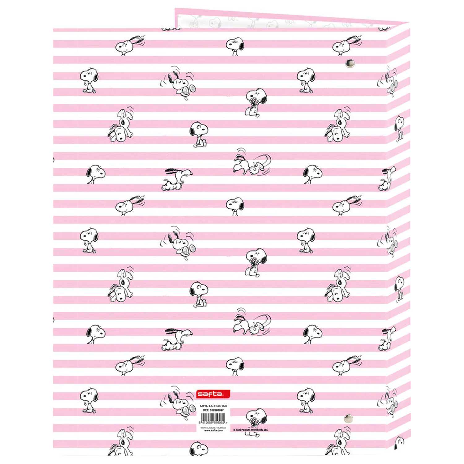 Snoopy A4 carton 4 inele dosar poza produsului