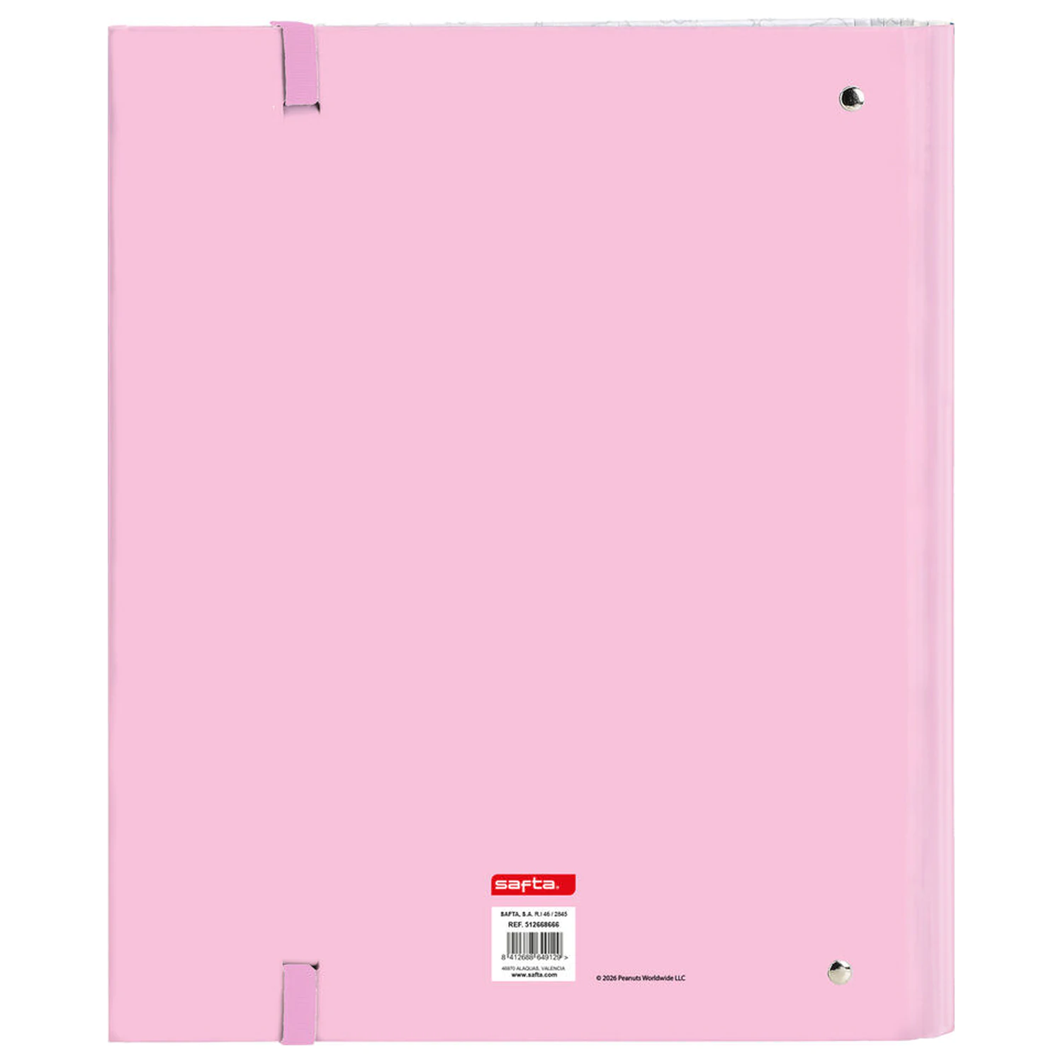 Snoopy A4 carton 4 inele dosar cu folii poza produsului