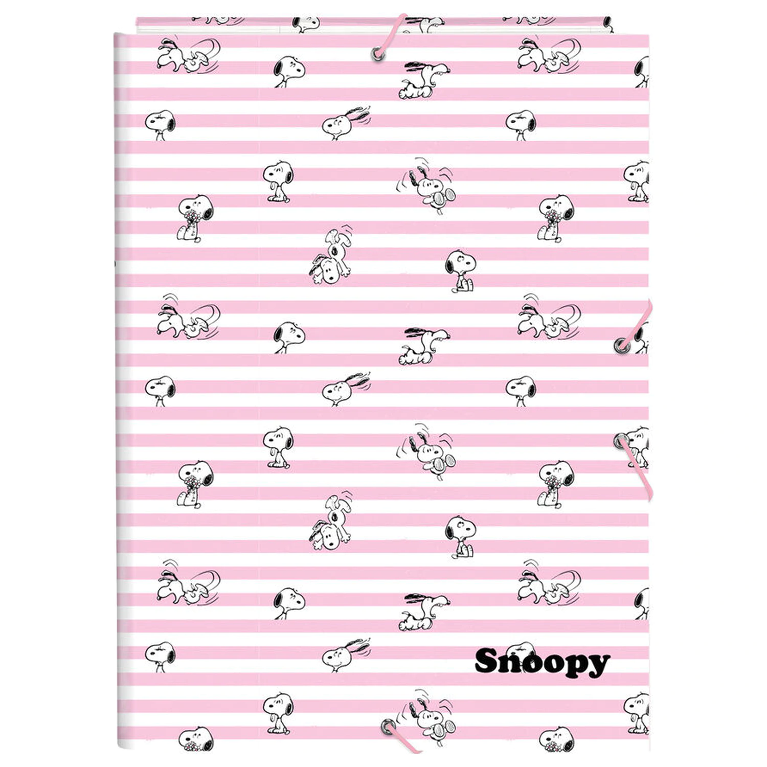 Snoopy biblioraft din carton A4 cu clape poza produsului