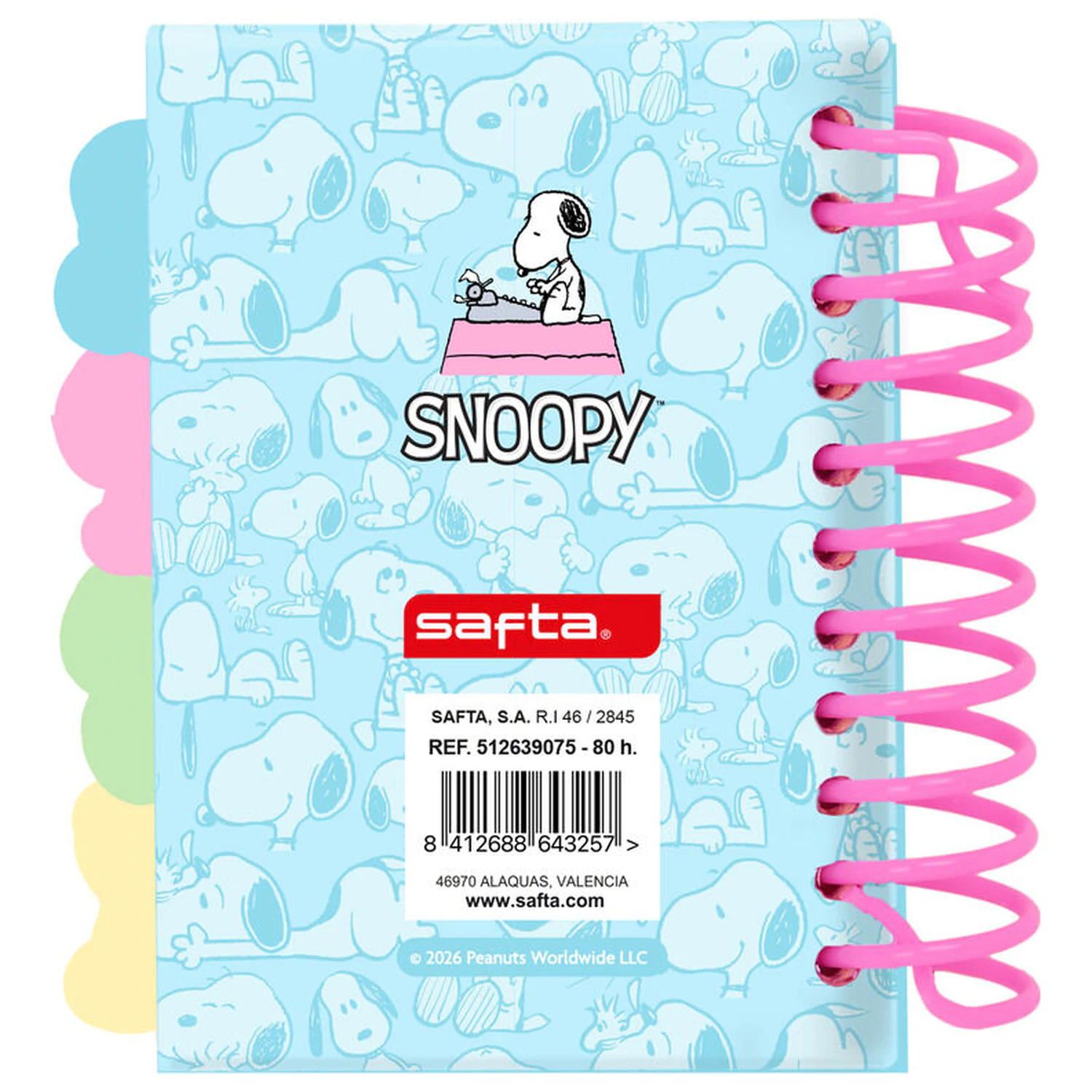 Snoopy A7 notebook poza produsului