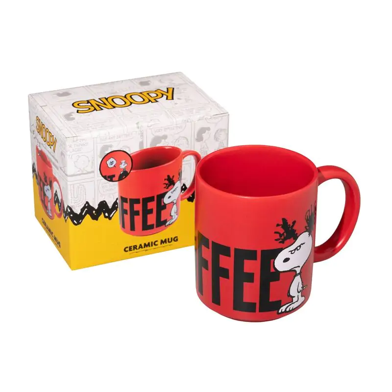 Snoopy Cană But First Coffee 350ml poza produsului
