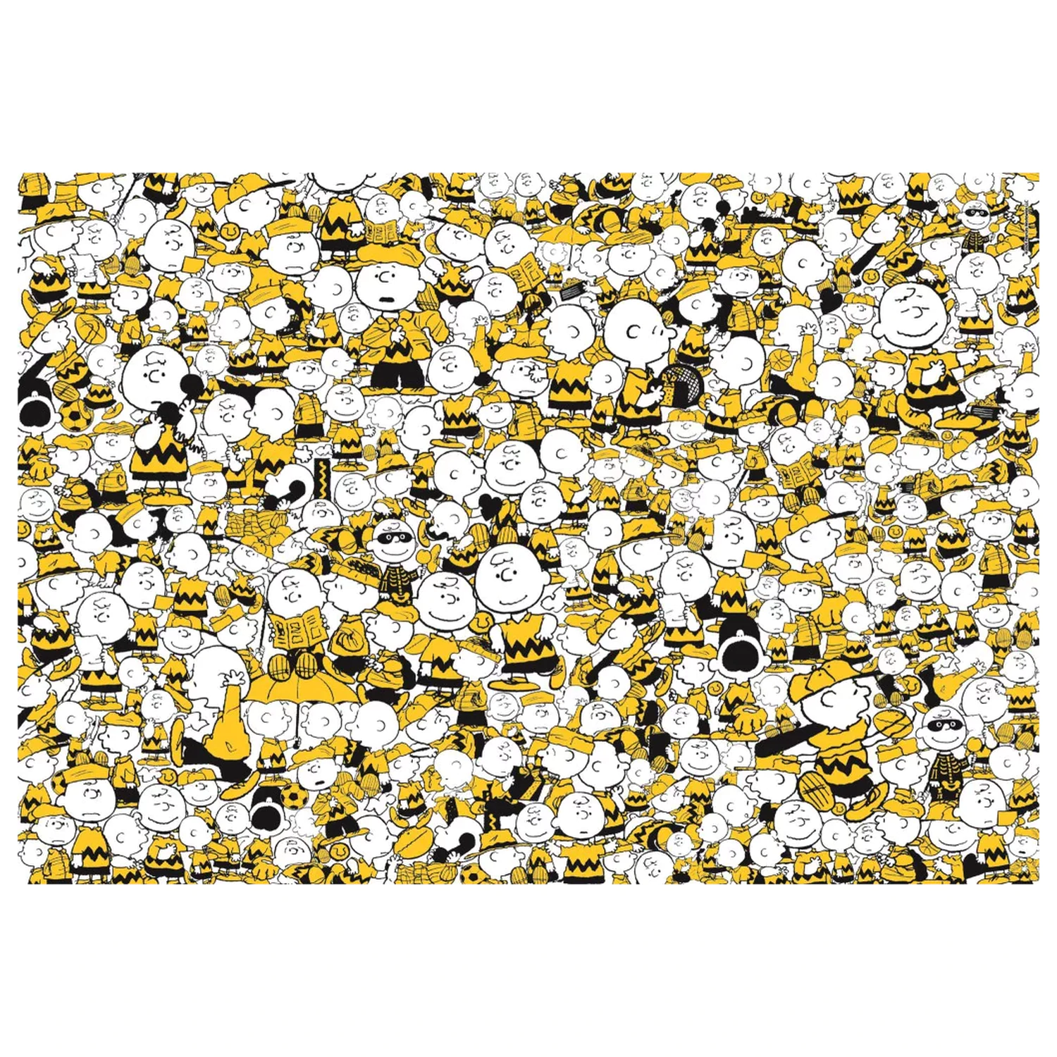 Snoopy Crowd Chaos 500 piese puzzle compact poza produsului