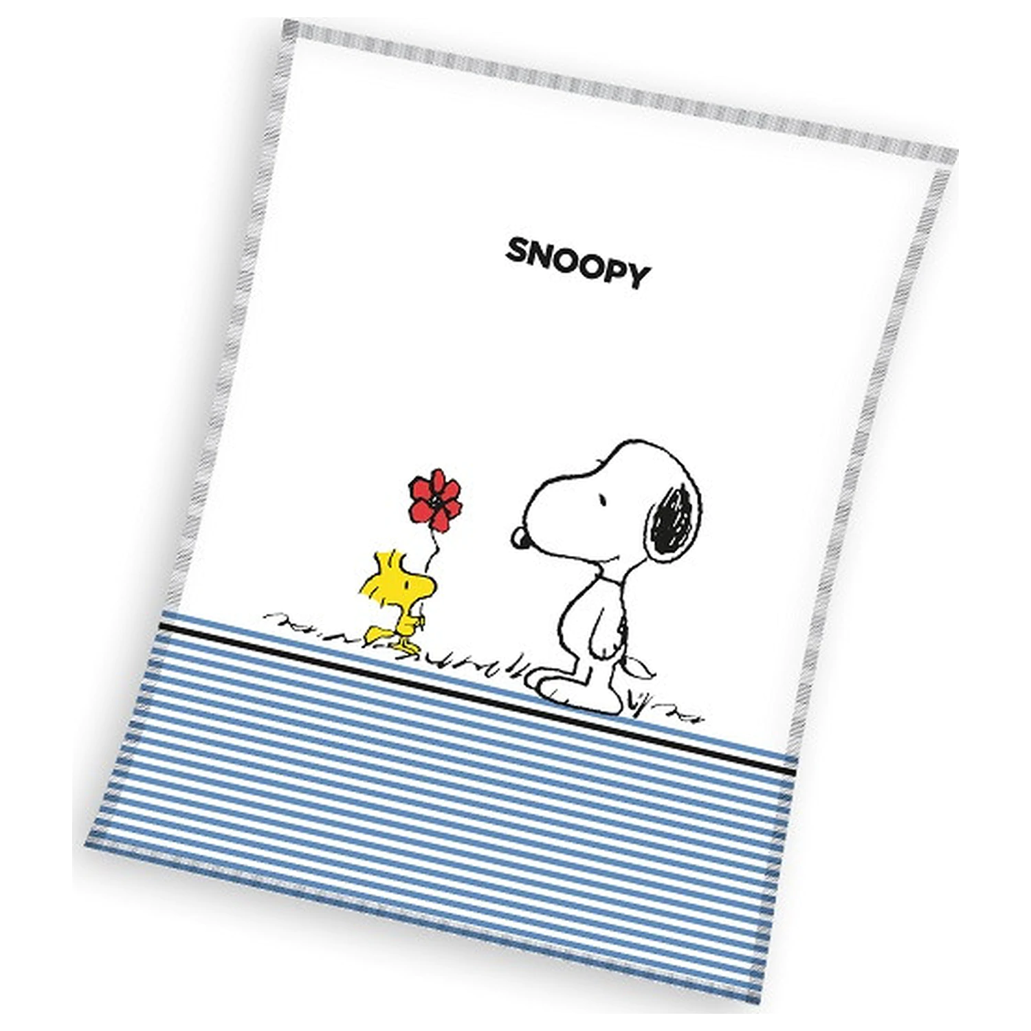 Pătură fleece Snoopy Flower poza produsului