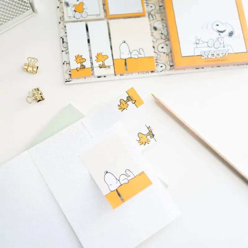 Snoopy Lazy Days Notes adezive notebook poza produsului