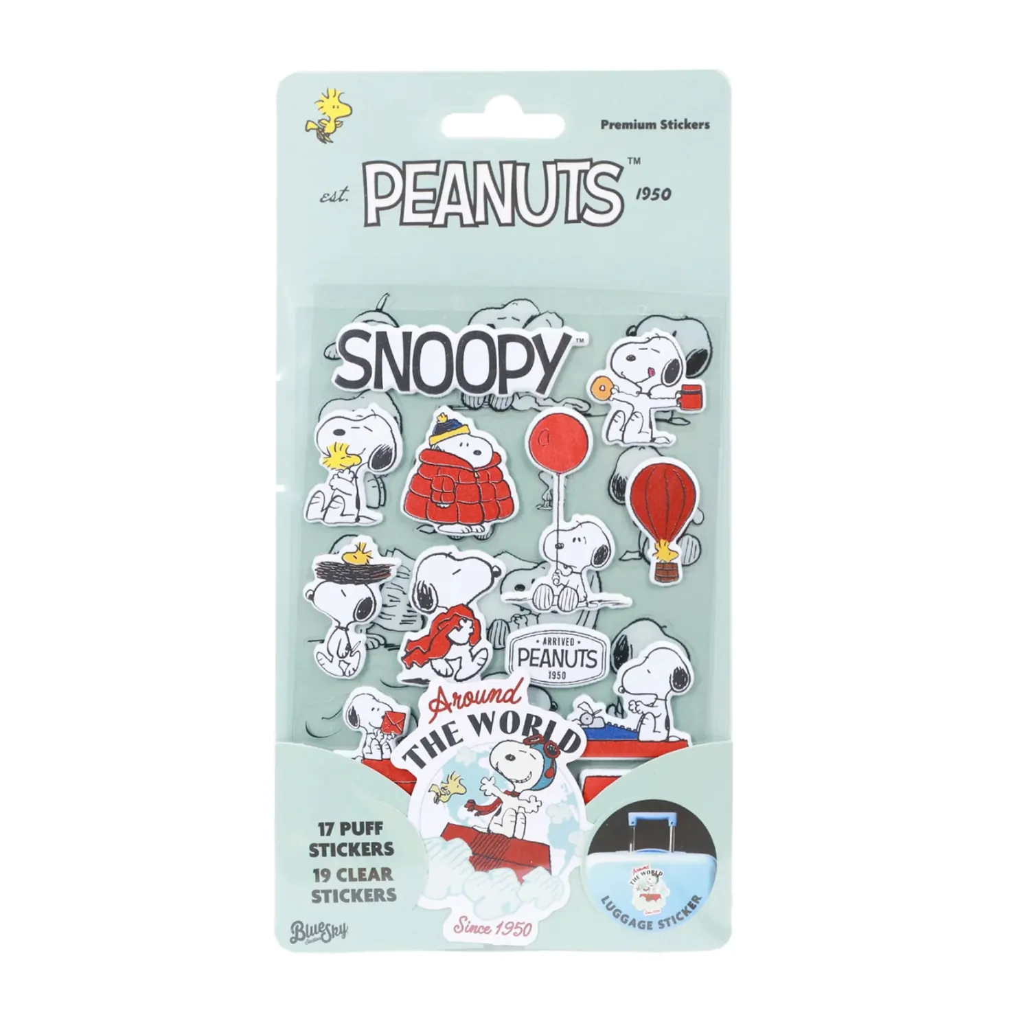 Snoopy Set premium de autocolante poza produsului