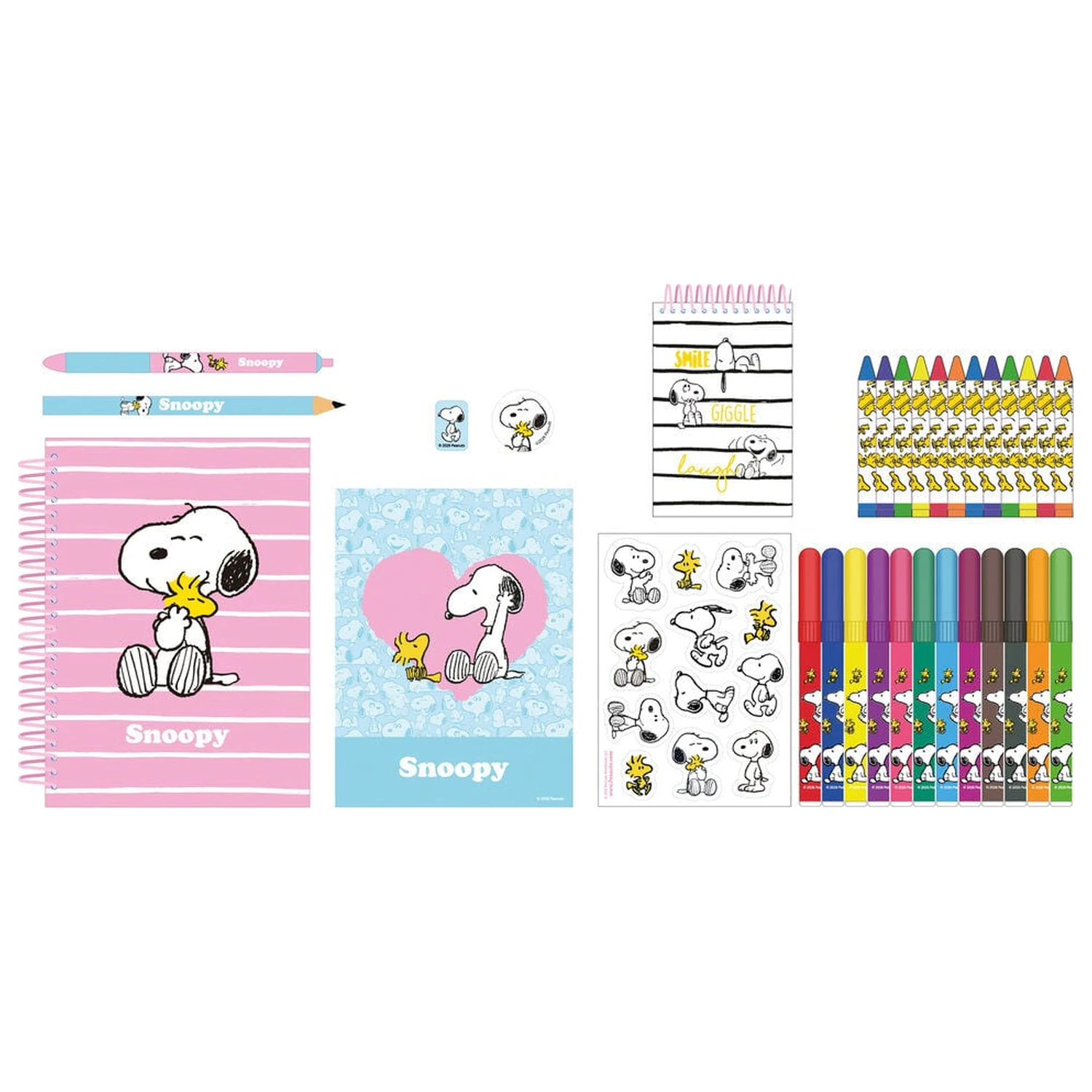 Snoopy Peanuts Set de activitati 43 piese poza produsului