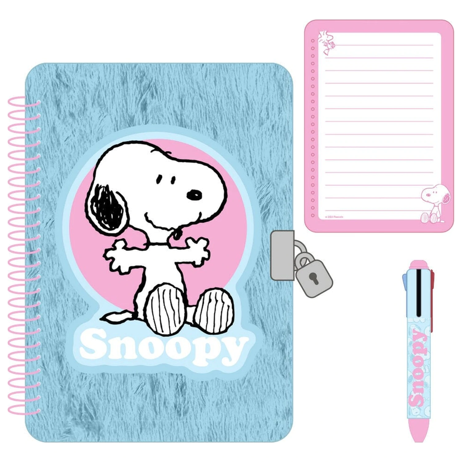 Snoopy Peanuts Diary + pix cu 4 culori poza produsului