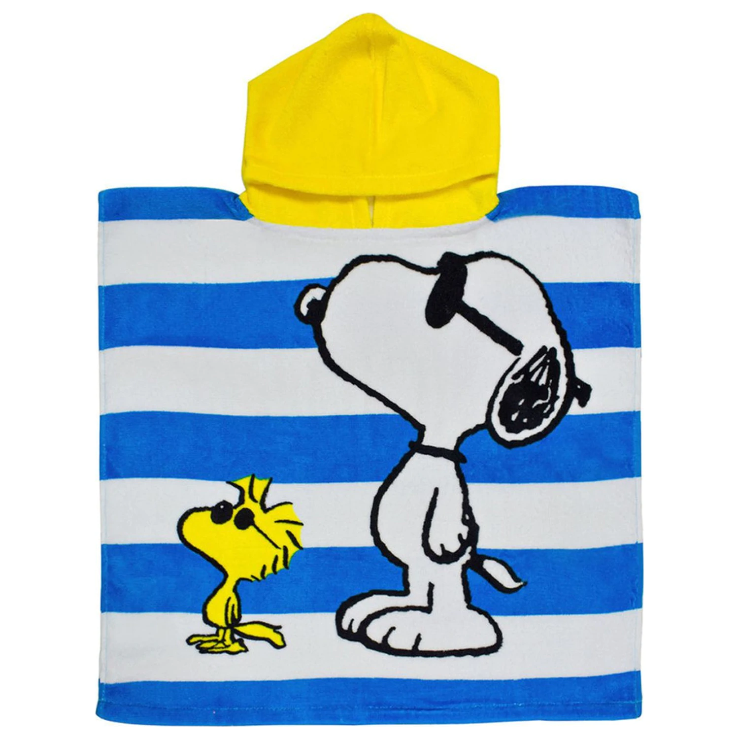 Snoopy Woodstock Prosop de plaja Tip poncho poza produsului