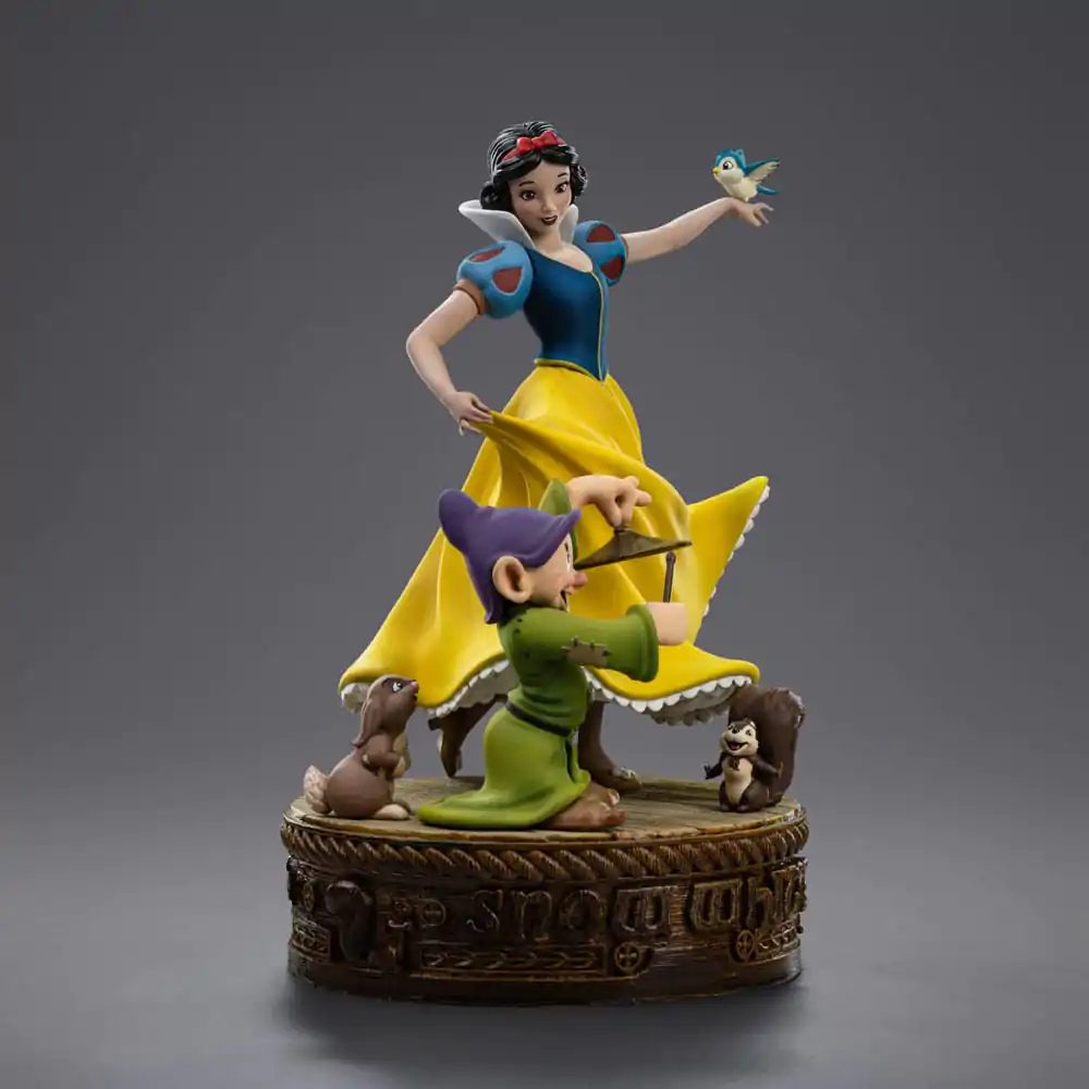 Statuie Art Scale Albă ca Zăpada și cei Șapte Pitici 1/10 Albă ca Zăpada și Dopey 21 cm poza produsului