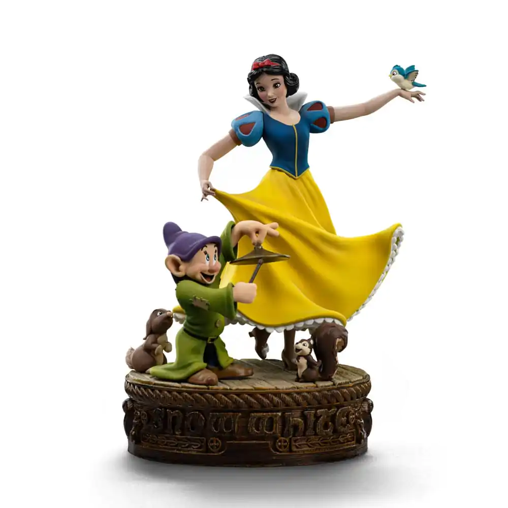 Statuie Art Scale Albă ca Zăpada și cei Șapte Pitici 1/10 Albă ca Zăpada și Dopey 21 cm poza produsului