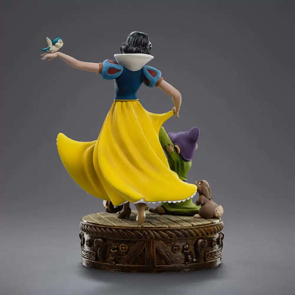 Statuie Art Scale Albă ca Zăpada și cei Șapte Pitici 1/10 Albă ca Zăpada și Dopey 21 cm poza produsului