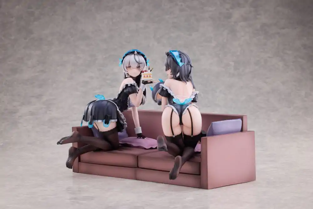 Snowbreak Containment Zone Statui PVC 2-Pack 1/6 Cherno & Meursault Apprentice Maid Ver. Deluxe Edition 19 cm poza produsului