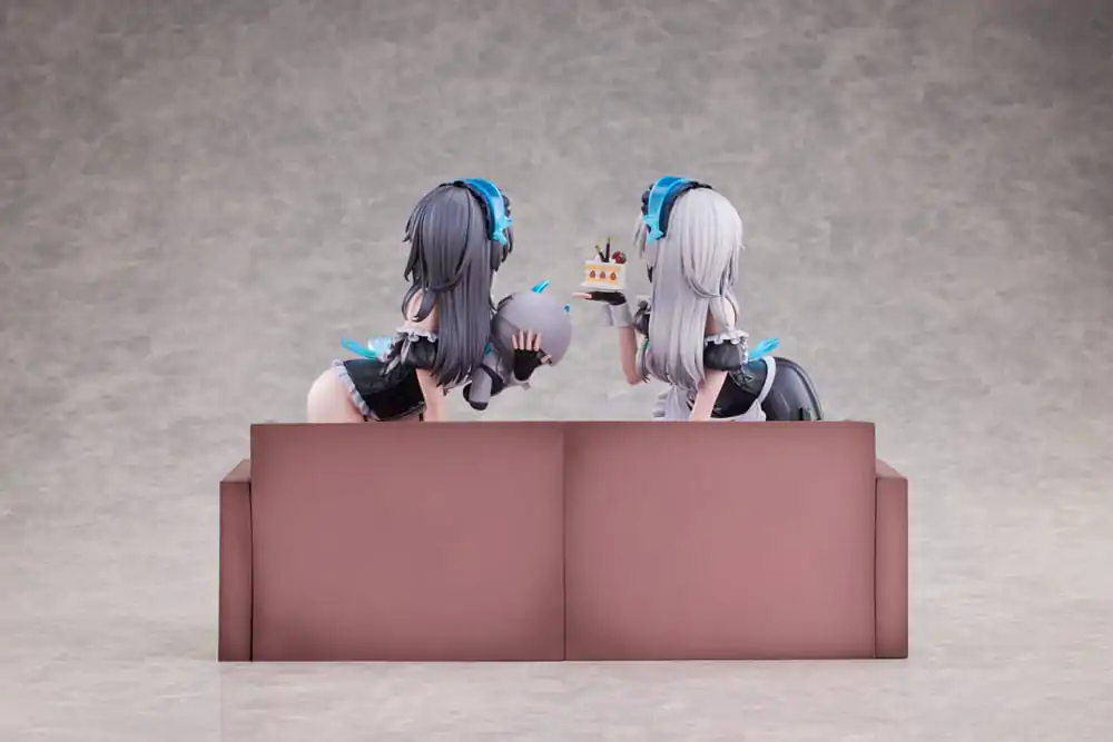 Snowbreak Containment Zone Statui PVC 2-Pack 1/6 Cherno & Meursault Apprentice Maid Ver. Deluxe Edition 19 cm poza produsului