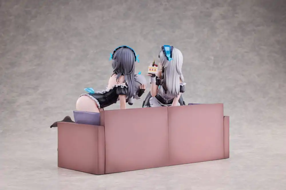 Snowbreak Containment Zone Statui PVC 2-Pack 1/6 Cherno & Meursault Apprentice Maid Ver. Deluxe Edition 19 cm poza produsului
