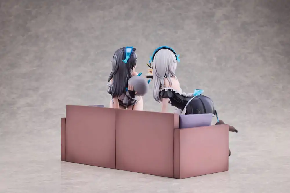 Snowbreak Containment Zone Statui PVC 2-Pack 1/6 Cherno & Meursault Apprentice Maid Ver. Deluxe Edition 19 cm poza produsului
