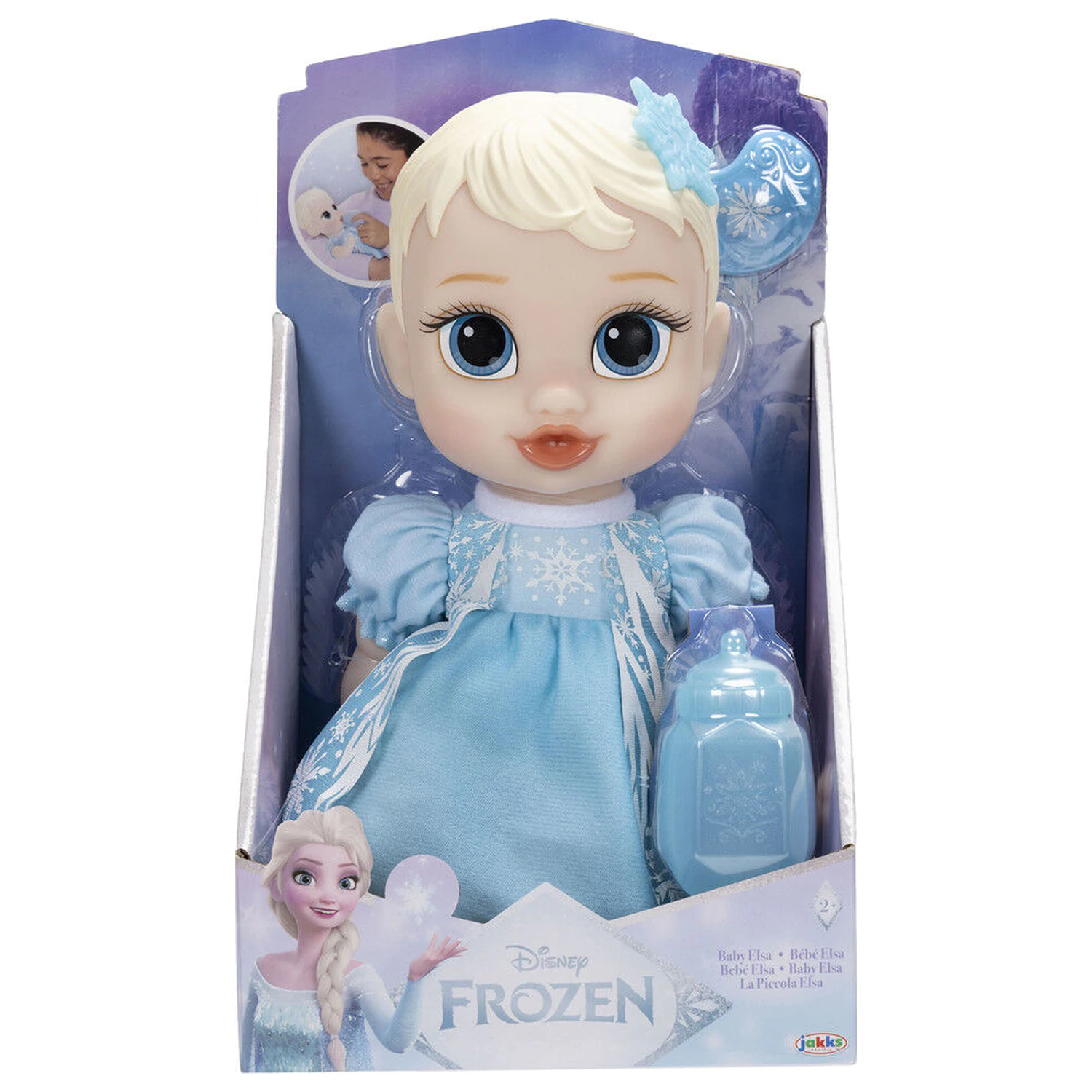Snuggly Disney Frozen Elsa păpușă bebe 30cm poza produsului