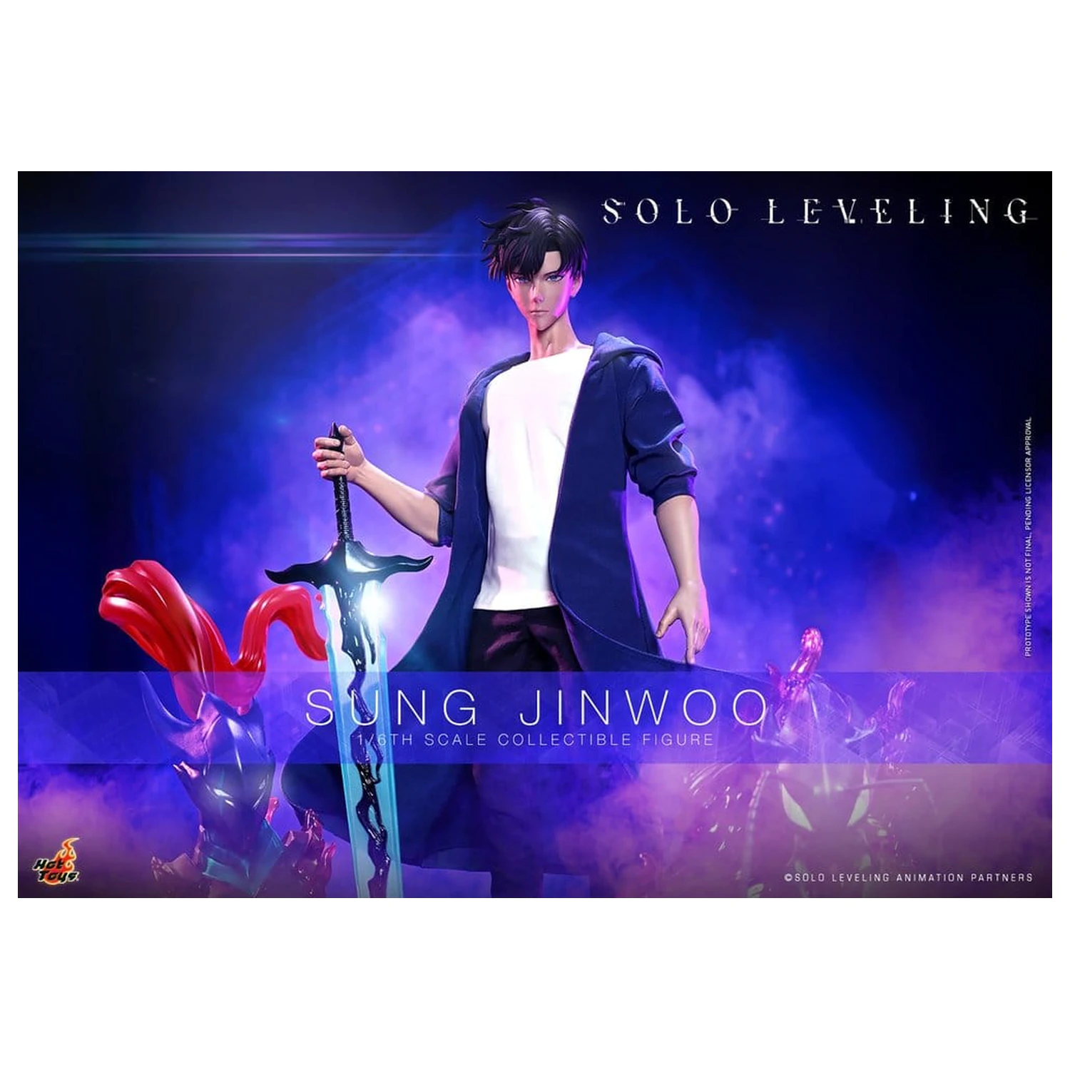 Solo Leveling Figurina de actiune 1/6 Sung Jinwoo 32 cm poza produsului