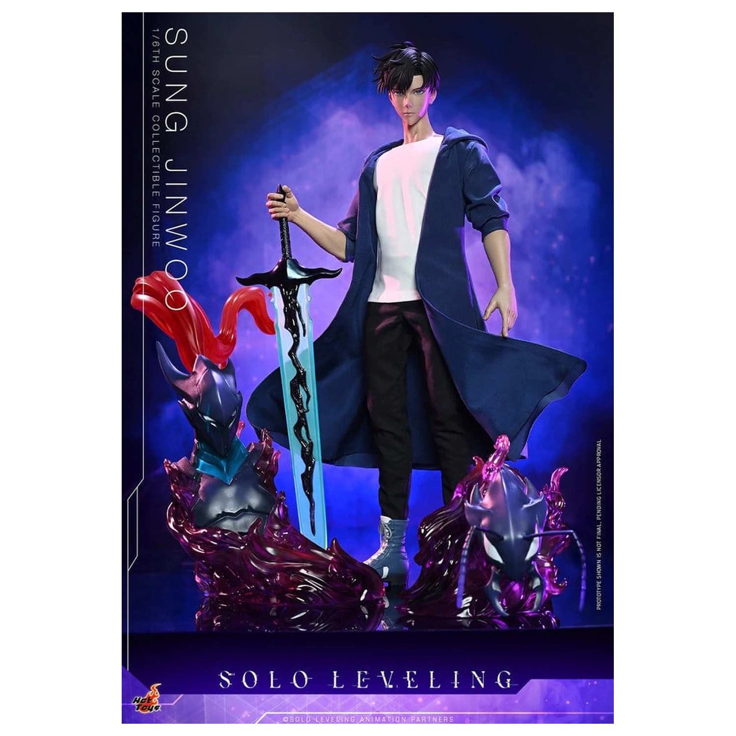 Solo Leveling Figurina de actiune 1/6 Sung Jinwoo 32 cm poza produsului