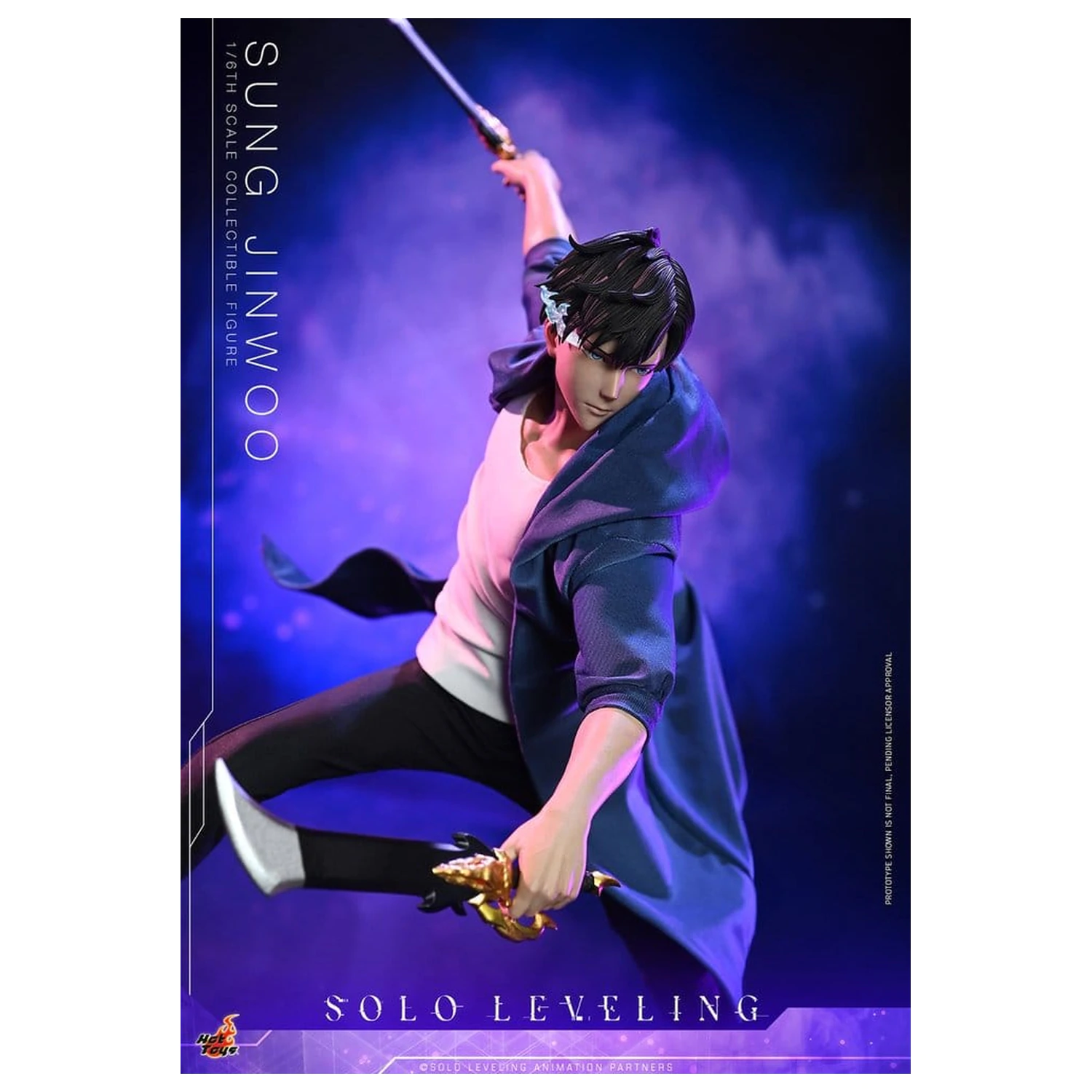 Solo Leveling Figurina de actiune 1/6 Sung Jinwoo 32 cm poza produsului