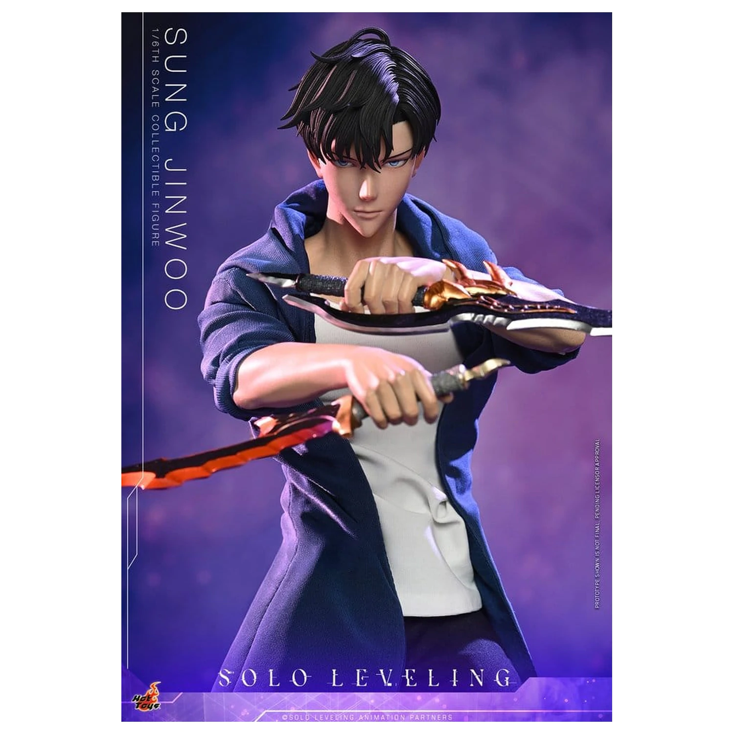 Solo Leveling Figurina de actiune 1/6 Sung Jinwoo 32 cm poza produsului