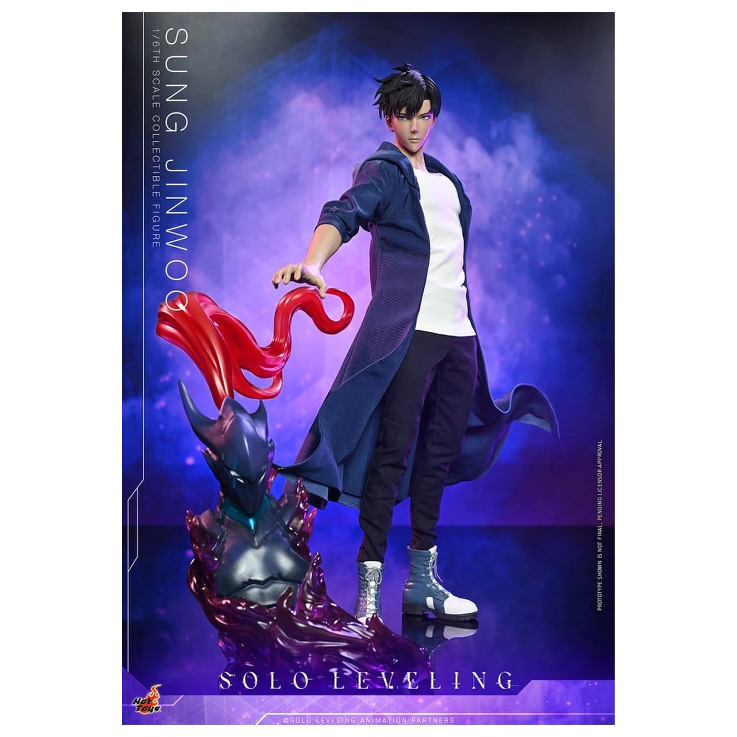 Solo Leveling Figurina de actiune 1/6 Sung Jinwoo 32 cm poza produsului