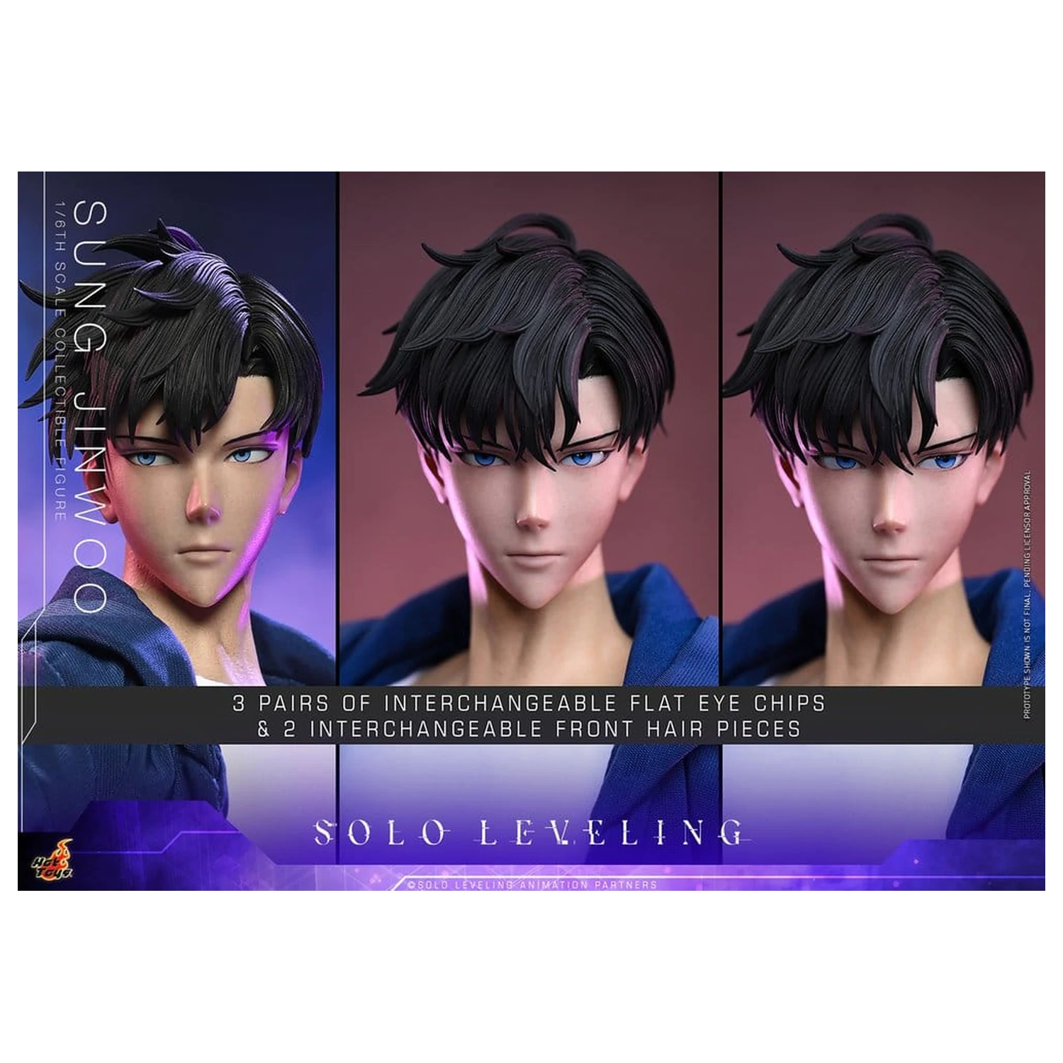 Solo Leveling Figurina de actiune 1/6 Sung Jinwoo 32 cm poza produsului
