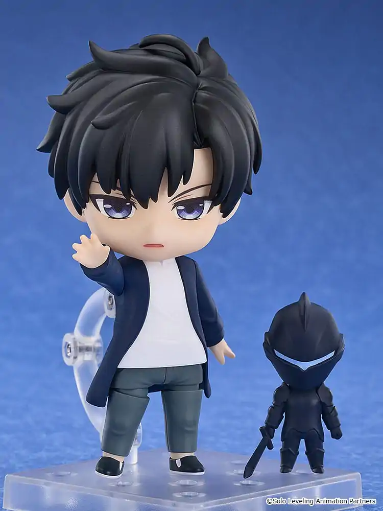 Solo Leveling Nendoroid Păpușă Figurina de Acțiune Sung Jinwoo 10 cm poza produsului